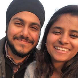 Muskaan Jain and Gurinder Singh