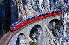 The Rhaetian Railway, Switzerland/Italy; UNESCO World Heritage Site 2008 ©UNESCO/Rhb /Peter Donatsch